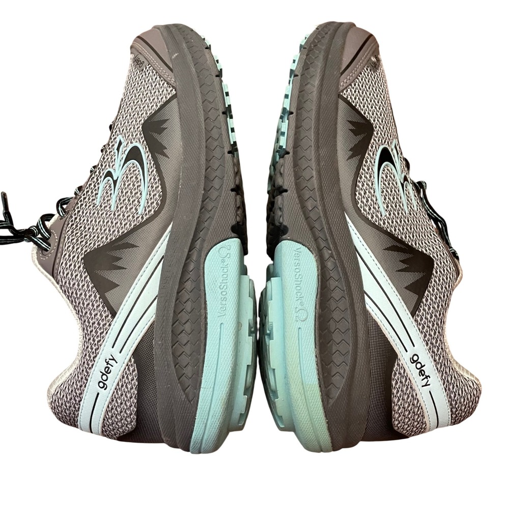 Gravity Defyer G-Defy Ion Sneakers Womens Grey Teal VersoShock  9.5